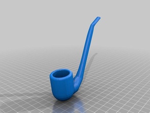 fumar cachimbo adereços 3d print model - Mito3D