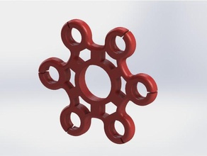 tt spinner 12mm Spielzeug & Spiele fidget 3d print model - Mito3D