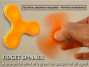 fidget spinner - one-piece-print no bearings required gadgets amazing amazingdesign trashy toy bad bearing boi booooring cool dumb fad fads fidget-spinner fidget-toy fidgetspinner hand fun gadget game games gimmick im pickle rick model moving novel novelty one piece print play popular print-in-place printed place science scienceproject spinning stress ball toys unique 3d print model - Mito3D