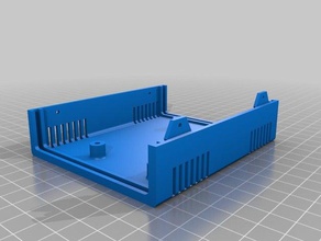 caja 110 90 50 da base de dados eletrônica personalizado 3d print model - Mito3D