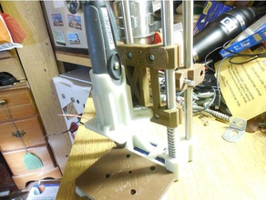 flex-Bohrmaschine-Presse hobby 3d print model - Mito3D