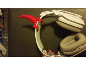 devil horns your headphones v1 accessories 3d print model - Mito3D