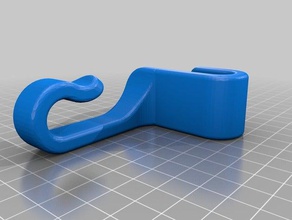 car seat hook automotive trash 3d print model - Mito3D