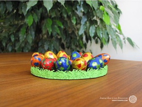 estrema i contenitori la pasqua easteregg orientale uovo di uova frohe ostern nido oster osternest 3d print model - Mito3D