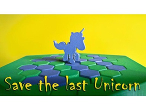 save last unicorn game games boardgame boardgames board deconstruction family kids hammer kid toy toys magic wand 3d print model - Mito3D