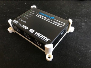 fosmon hd8062 hdmi switch suporte de montagem organização 3d print model - Mito3D