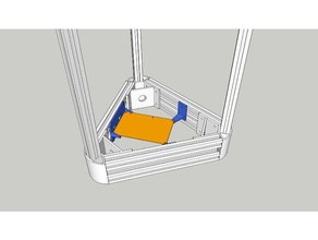 anycubic kossel trigorilla Elektronik montieren 3d-Drucker Teile 3d print model - Mito3D