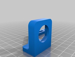 flsun cube holder 18mm 3d printing 3d print model - Mito3D
