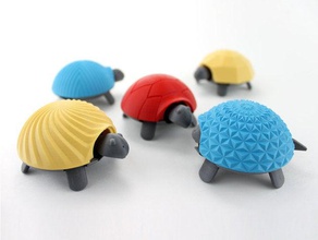 squishy turtle toys & games creature mechanical mechanical toy nature squishy toy turtle 3d print model - Mito3D