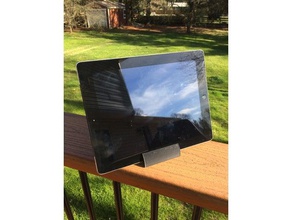 ipad stand tablet ipad2 ipadmini air 2 holder mini pro 3d print model - Mito3D