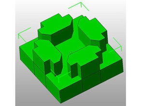 2020 perfil de la tapa Impresora 3d las piezas profil 3d print model - Mito3D