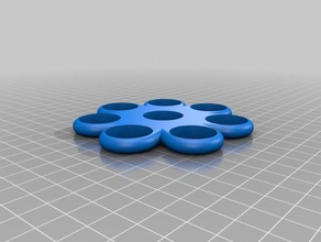 daisy fidget spinner toys & games 3d print model - Mito3D