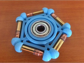 slugspinner jouets mécaniques fidget main spinner 3d print model - Mito3D