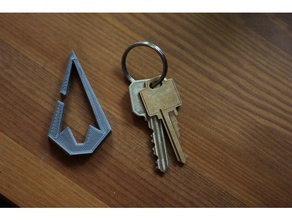 Pfeilspitze, Schlüssel-clip Schlüsselanhänger 3d print model - Mito3D