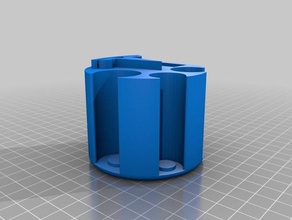 tesla cup Halter ändern - weglassen penny ersetzen Sie usb-Laufwerk Inhaber hobby 3d print model - Mito3D