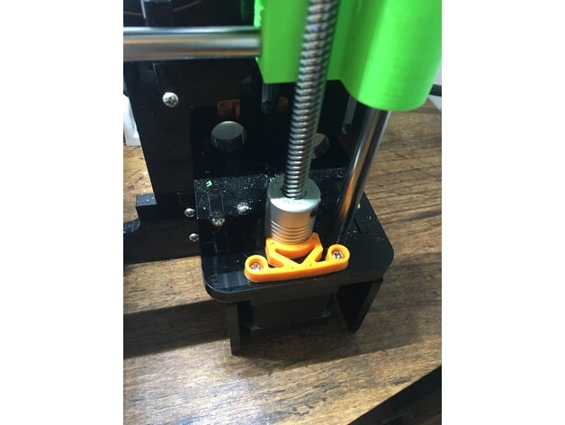 anet a8 z-Achse Bremse 3d-Drucker Teile die Ausrichtung fallen fix stop z-Achsen-Ausrichtung z-Achsen-STABILISATOR 3D print model - Mito3D