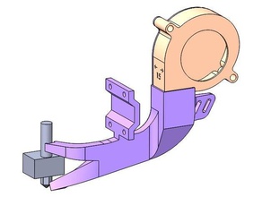 cooler turbo fan printer3d 3d printer parts 3d print model - Mito3D