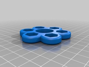 5x1 m8 fidget spinner mekanik oyuncaklar özelleştirilmiş 3d print model - Mito3D