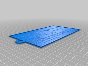 Katzen Baum 2d-Kunst kundengebundene 3d print model - Mito3D