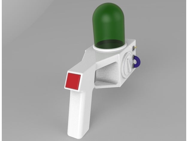 rick & morty evil portal gun s03e01 props 3D print model - Mito3D