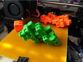 kobayashy fidget cube simplified v3 mechanical toys 3d print model - Mito3D