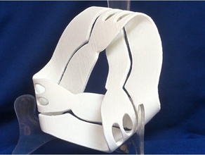 jean gordon ' s carving-eine Fläche doppelt Möbiusband scans & Replikate Doppel-moebius einscan-s - meshmixer moebius Möbius-Streifen prusa i3 mk2 scanmaster plus simplify 3d 3d print model - Mito3D