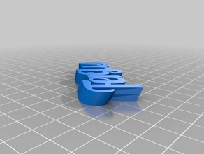 fergus organização personalizado 3d print model - Mito3D
