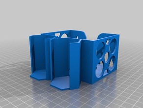 fancy-Halter-Karten-Kacheln Spielzeug & game Zubehör Brettspiel card-Inhaber den mars bewohnbar zu machen 3d print model - Mito3D