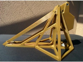 trebuchet mechanical toys age empires 2 blide tribok 3d print model - Mito3D