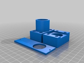 charging adapter 32mm pipe parts 3d print model - Mito3D