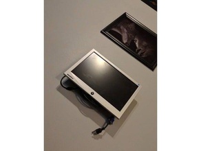 100mm monitor wall mount diy mounted 3d print model - Mito3D