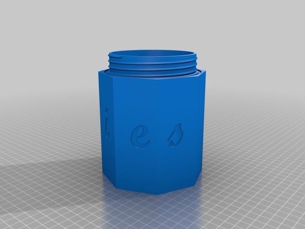 kurabiye pot organizasyon 3D print model - Mito3D