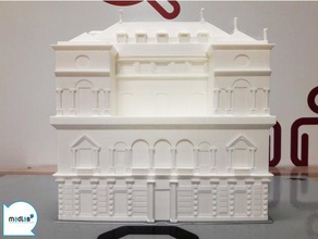 lercari bina binalar ve yapılar architetura sanat city center genova rolli rollidays vicoli 3d print model - Mito3D