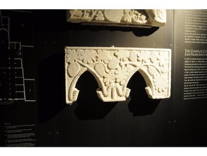 low relief complex convent san francesco castelletto sculptures genova italy museum 3d print model - Mito3D