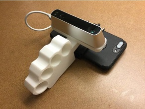 los nudillos de la estructura del sensor plataforma el teléfono móvil computadora mano iphone scan 3d print model - Mito3D