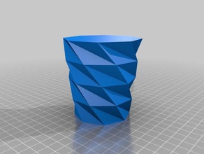 yasmines vaso magenta recipientes personalizado 3d print model - Mito3D
