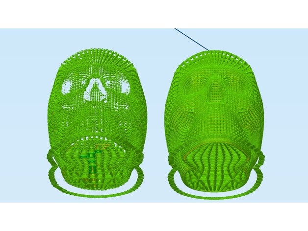cranio matita s3d sculture titolare 3D print model - Mito3D