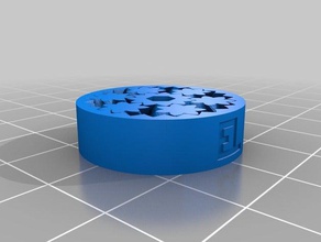 my customized gear bearing parts 3d print model - Mito3D