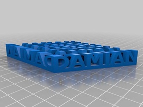 damian heykeller özelleştirilmiş 3d print model - Mito3D
