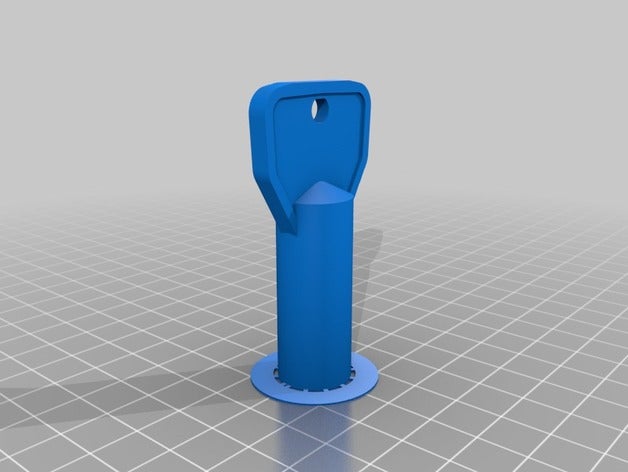 externe elektrische Feld Schlüssel Haushalt kundengebundene 3D print model - Mito3D