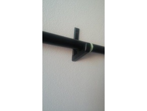 benshpress dumbbell holder wall accessories 3d print model - Mito3D