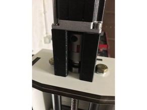 nema 23 stepper spacer cnc kim pro 68mm diy kimpro nema23 abstandshalter motor mount 3d print model - Mito3D