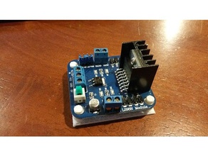 l298n motor module electronics l298 3d print model - Mito3D
