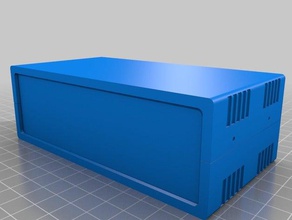 boitier amperemetre elektronik özelleştirilmiş 3d print model - Mito3D