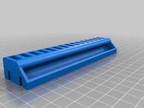 15 usb holder tray organization customized 3d print model - Mito3D