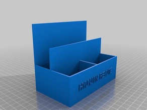 meine angepassten remote-Halter Container kundengebundene 3d print model - Mito3D