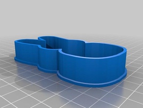 peep cookie cutter food & drink 3d print model - Mito3D