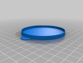 my customized parametric can lid - v2 household supplies 3d print model - Mito3D