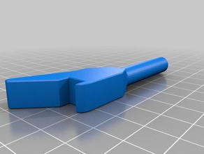 bell howell imperial 10000 inserción empujador de los dedos partes 3d print model - Mito3D