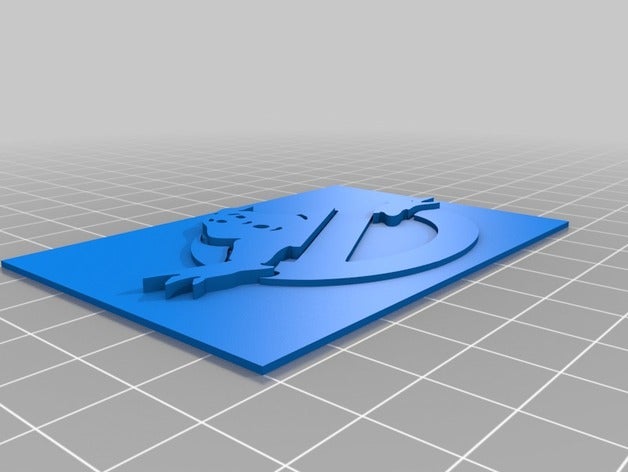 ghost busters Kreaturen logo Film 3D print model - Mito3D